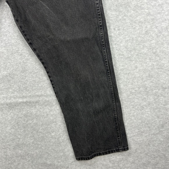 Vintage‎ Wrangler Jeans Mens 44x30 Black Denim Pants Cowboy Western American USA - Picture 5 of 14
